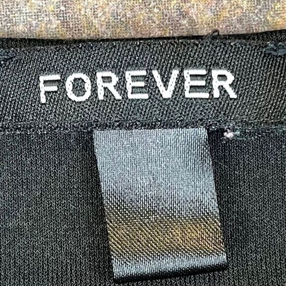 Forever Printed Shift MIDI Dress - Picture 10 of 10